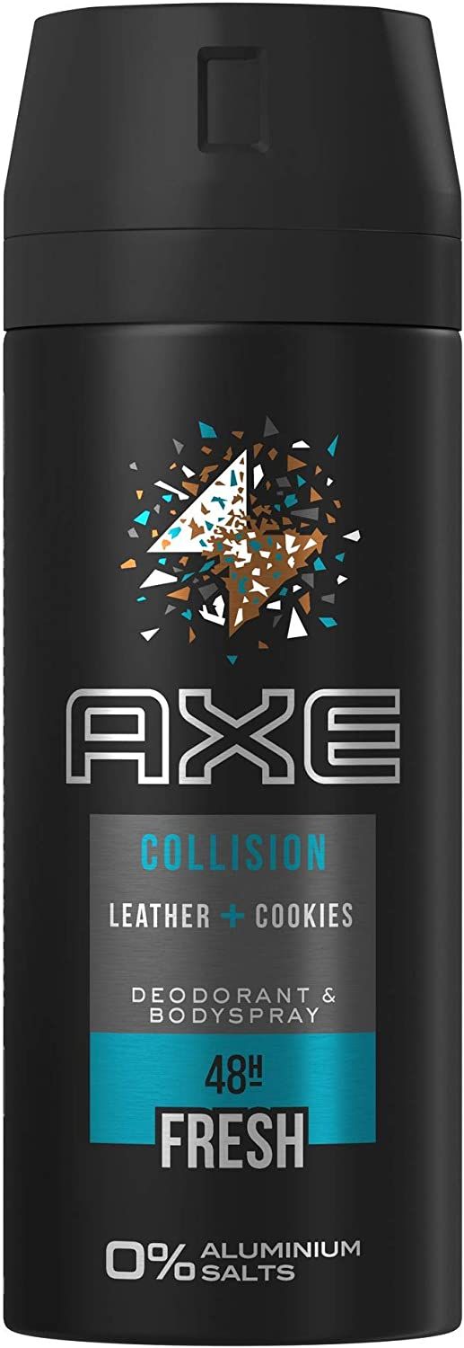 Déodorant - AXE - Leather & Cookies - 150 ml - Protection anti-odeurs - Parfum addictif