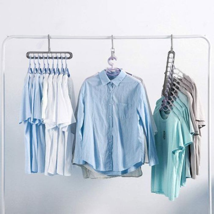 Cintre - Magique - Pliage multifonction - 360 degrés - Économie d'espace - Organisateur de vêtements
