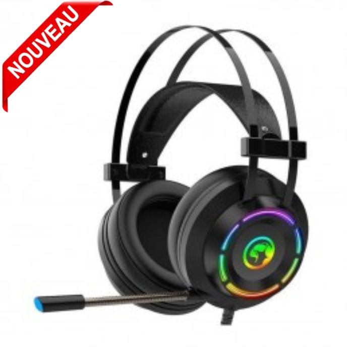Marvo Scorpion Hg9062 Casque Gaming Son Surround Virtuel 7.1 avec Micro Réglable