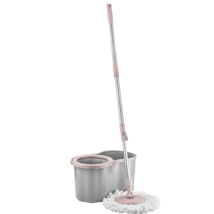 Seau Essoreur Avec Serpillère 360 Ultra Gris