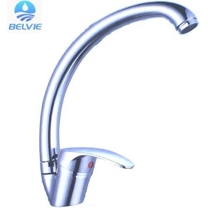 Belvie Robinet Mitigeur Cuisine Evier Chrome // Mélangeur +Accessoires BELVIE