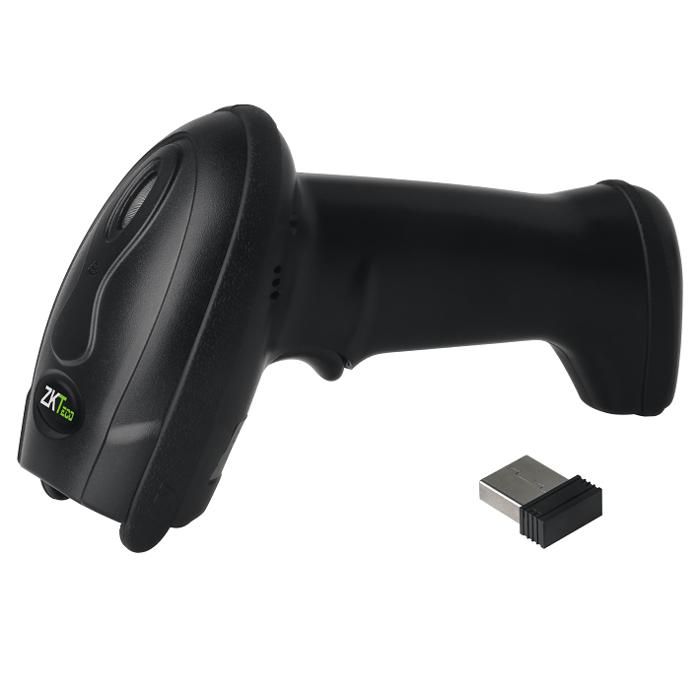 Scanner de Codes-barres - ZKB103 - Unidimensionnel - Sans fil 2.4G - Lecture sur papier et écran - Noir