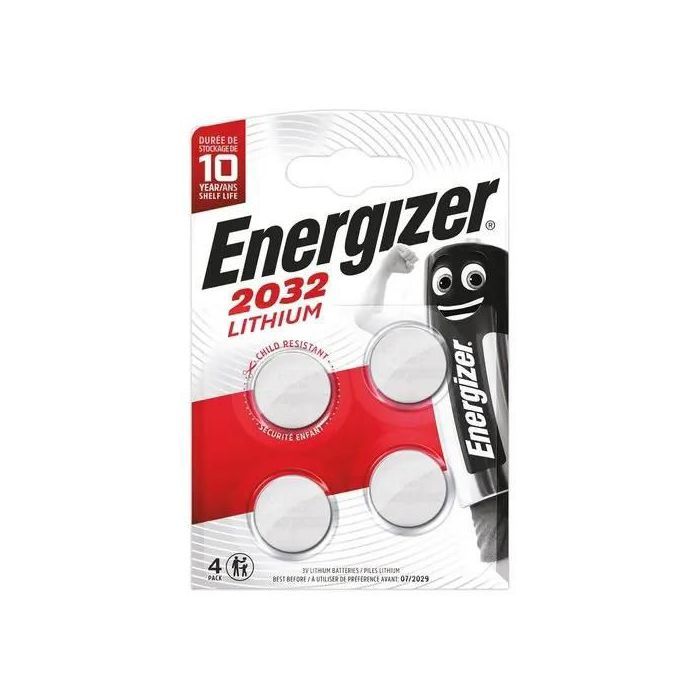 Energizer CR2032 (3V) Ultimate 4 Piles lithium