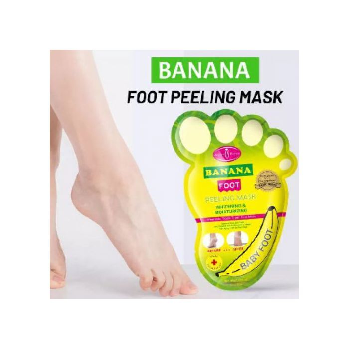 Aichun Beauty Masque exfoliant pour les pieds à l'extrait de banane