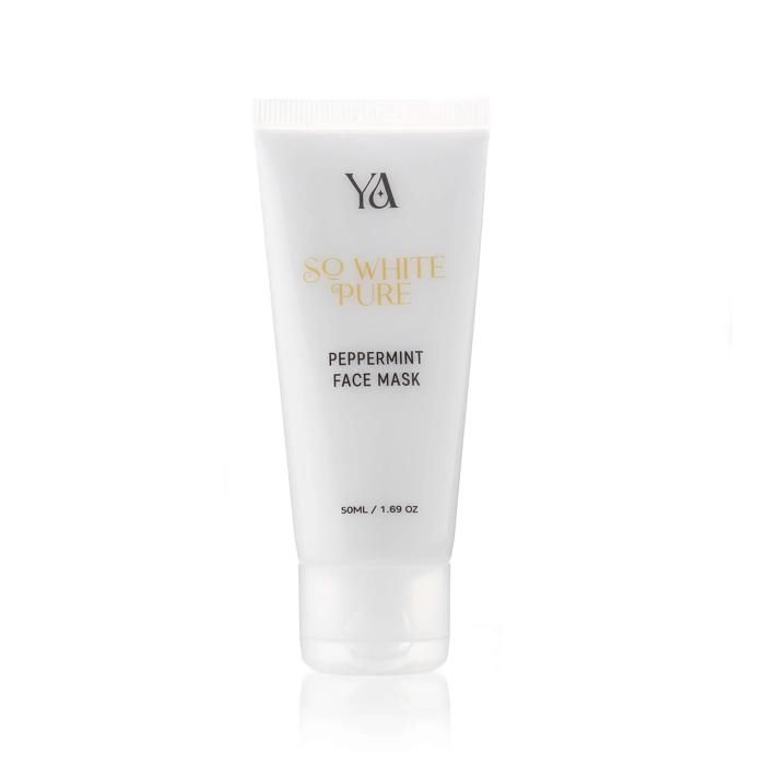 Masque facial à la menthe poivrée