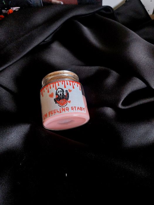 Bougie" Romantic homicide'' halloween themed candles