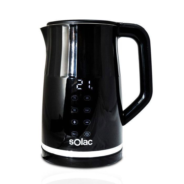 Bouilloire - SOLAC - TORRENT - Inox - 1.8L - 2200W - Maintien au chaud