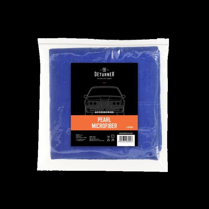 PEARL MICROFIBER 350GSM 40X40CM BLEU (MICROFIBRE MULTI-USAGE) - DETURNER