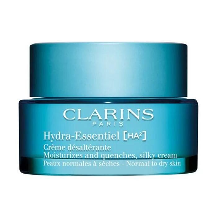 Clarins Hydra Essentiel Crème Désaltérante Peaux Normales à Sèches 50Ml TU Blanc