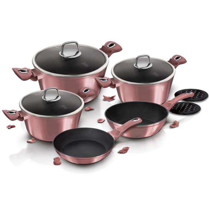 Batterie de cuisine 10 mcx, Collection I-Rose