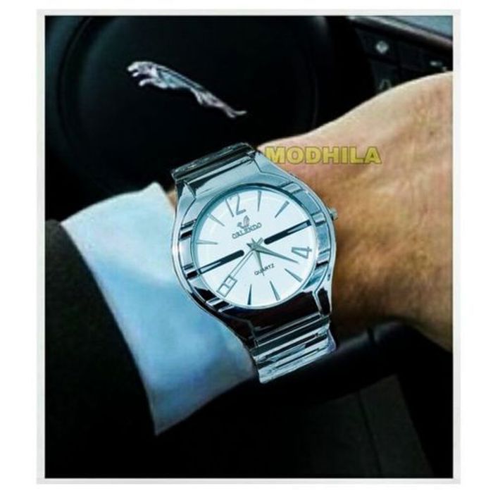 Montre Homme Orlando By Modhila GV5517FD - blanc