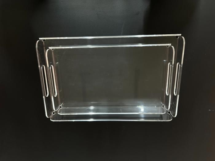 PLATEAU - PERPLEX - Transparent - Plexiglas - 5mm - Adulte