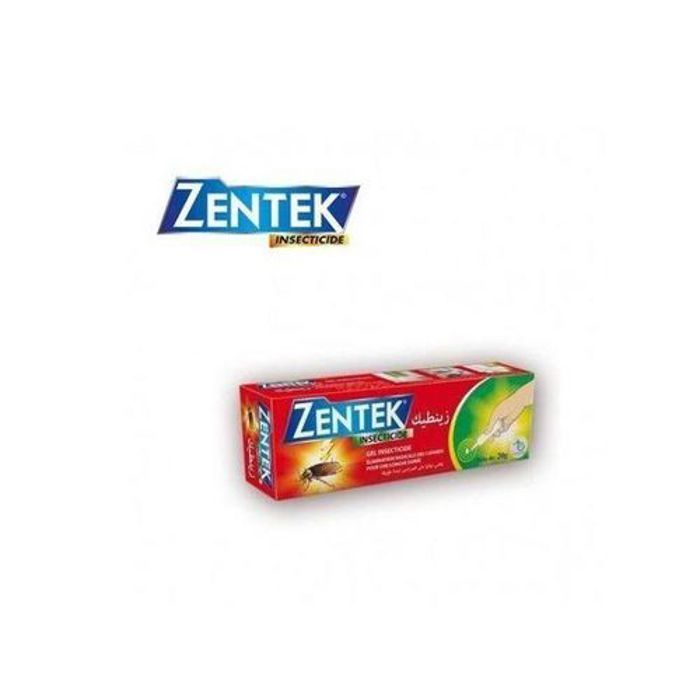 Insecticide - Zentek - Gel anti cafards - 20g - Hydramethylnon - Efficacité 12 mois