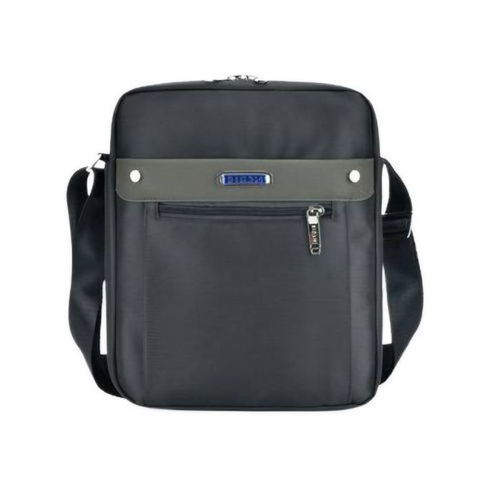 Sac à bandoulière - GENERIC - Compact - Poches multiples - Gris - Léger et durable