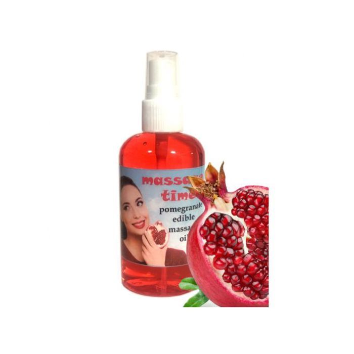 SOLTANIA Huile de massage au goût de grenade 100 ml Huile Corporelle - Huile Relaxante
