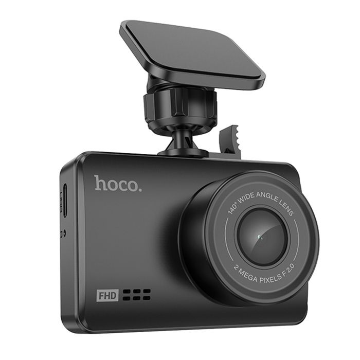 Caméra de cinéma pour voiture, 1080p, 30 ips - Hoco (DV2) - Noir