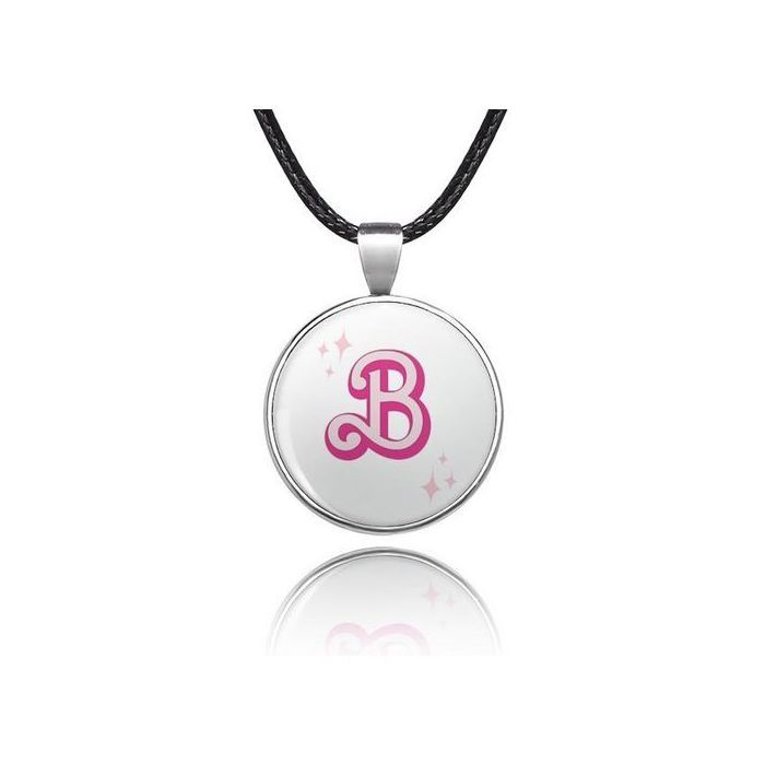 Barbie Movie Cartoon Pink Doll Girl Style 1 Collier Necklace Accessories