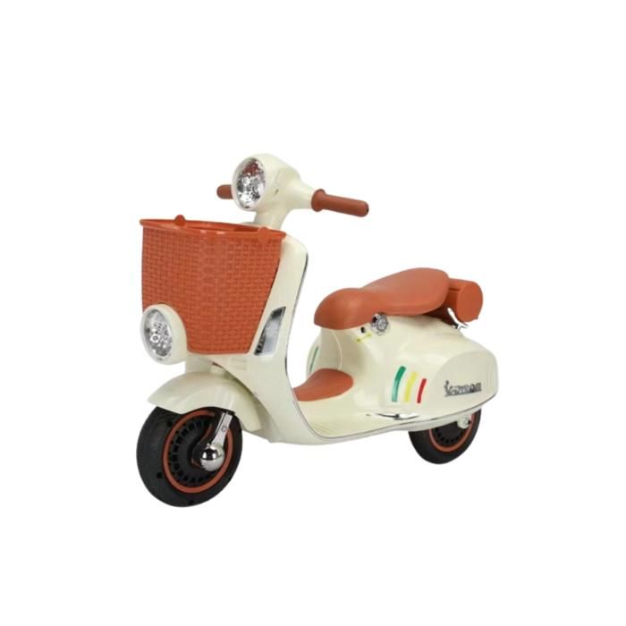 Moto électrique VESPA Beige