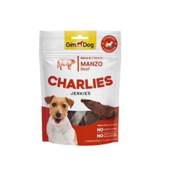 Gimcat Gd Charlies Jerkies Beef 70Gr
