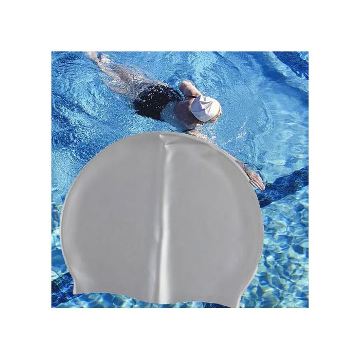 Bonnet de natation simple en silicone