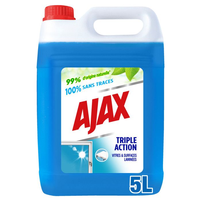 Ajax - Nettoyant Vitres Ajax Triple Action - 5L