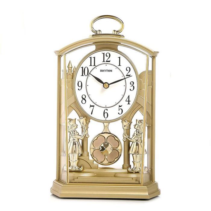 Rhythm - Horloge decorative pour salon ou bureau - Dore - 4RP796WR18