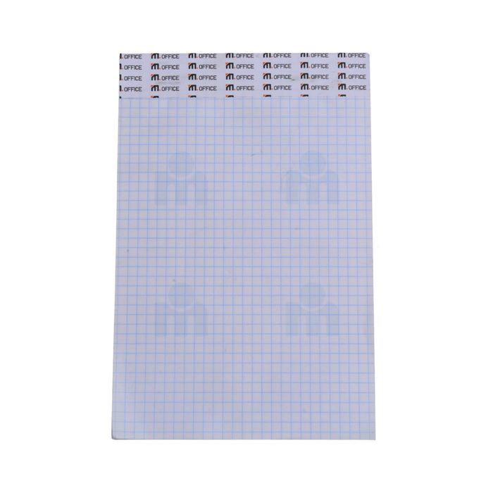 Bloc notes agrafe petits carreaux 13x21cm - M.OFFICE