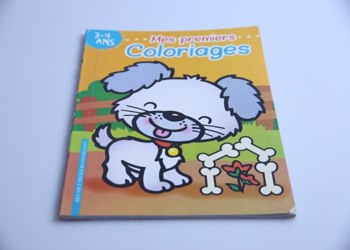 Mes Premiers Coloriages 3-4 Ans Chien Blanc 48 A4