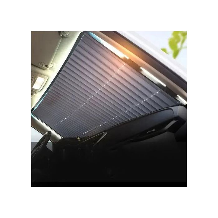 Rideaux de pare-brise rétractables pour voiture, pare-soleil, film de moulage anti-UV, protection solaire, nuits solaires