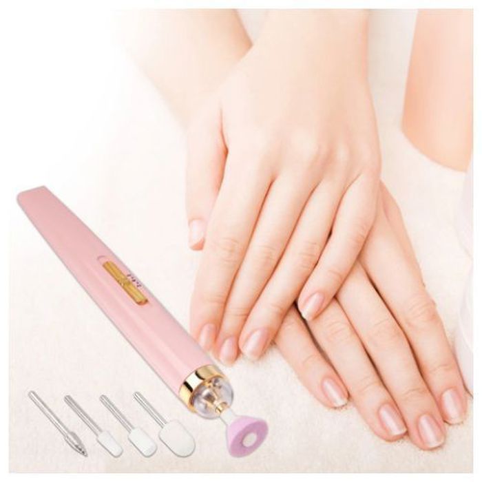 Perceuse à ongles - Non spécifié - 5en1 - Rechargeable - Lumière LED - Vitesse réglable