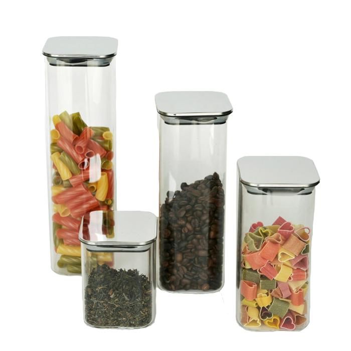 Bocal en Verre avec Couvercle Métal 800ml 82540