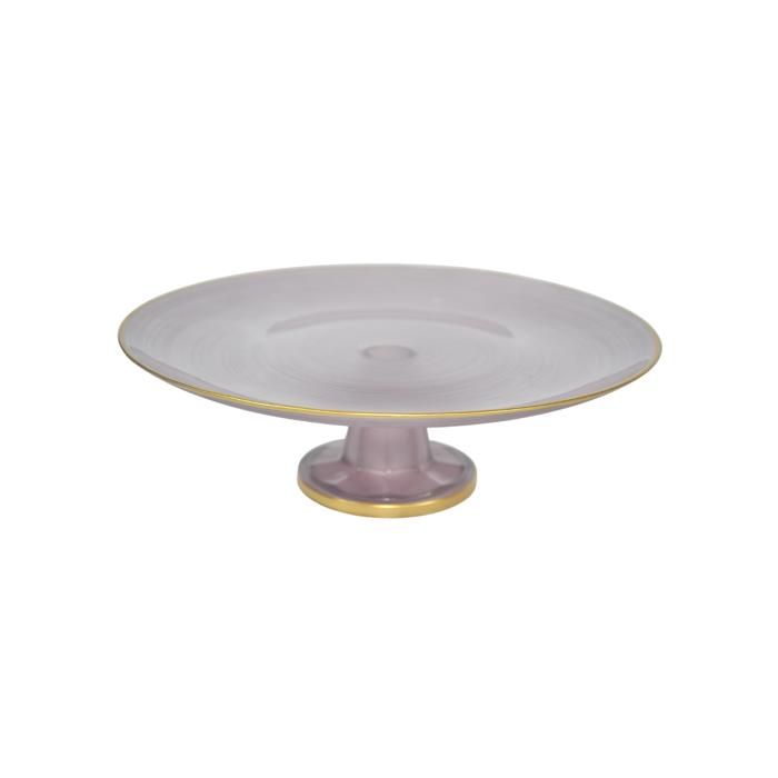 ARES SERVITEUR GATEAU A PIED VIOLET