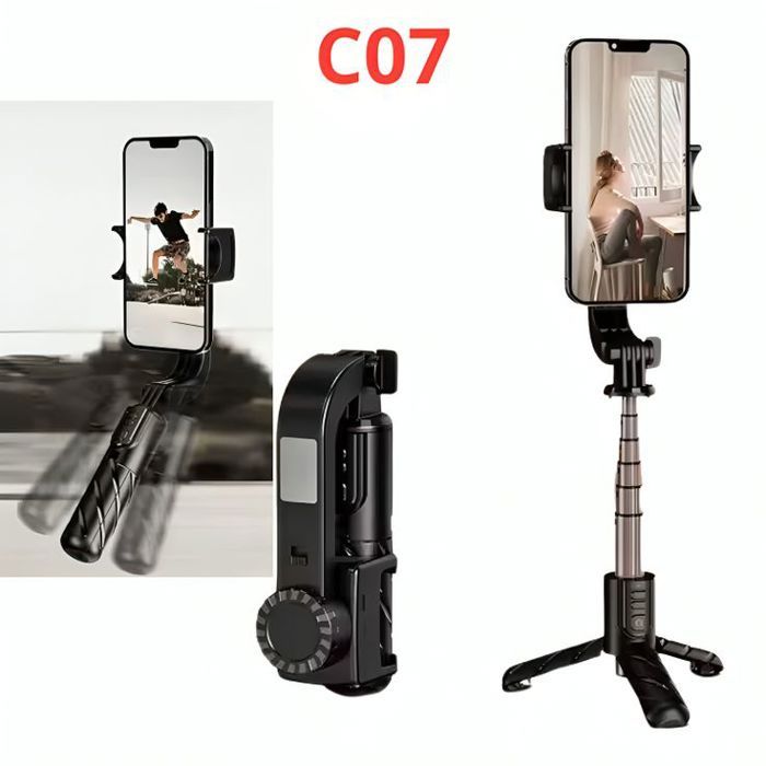 Stabilisateur de bâton de Selfie - C07 - 360° rotation - Léger - Portable - Durable
