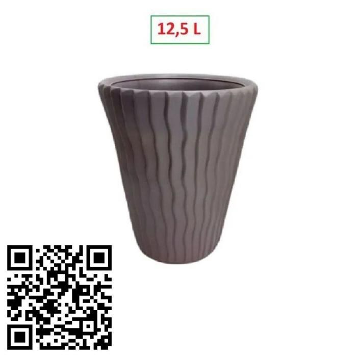 Pot de Fleurs - Prosperplast - 1,25L - Plastique Résistant - Brillant - Polyvalent