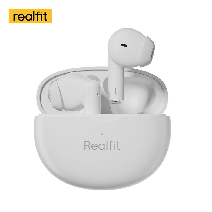 Realfit F2 Pro ANC suppression Active du bruit Bluetooth couleur  Blanc