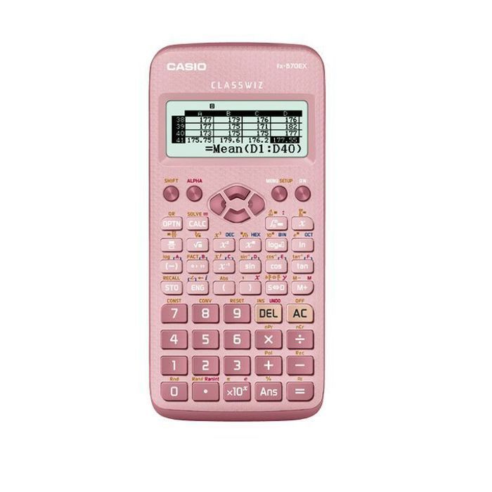 Calculatrice scientifique FX-82ES PLUS 2nd Edition avec 252fonctions et ecran naturel