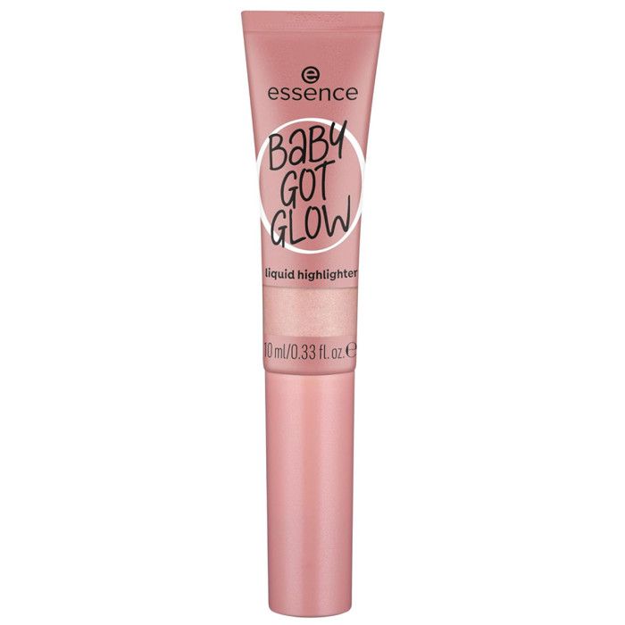 Highlighter Liquide - ESSENCE - Baby Got Glow - Champagne - Rose - Applicateur intégré