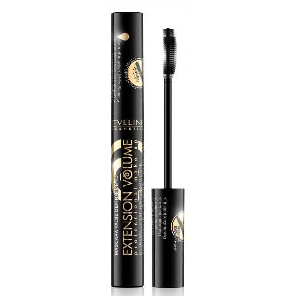 Mascara - Eveline - Extension Volume Mascara - Noir - 10ml - Effet allongeant et volumisant