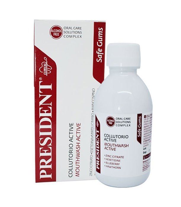 Bain bouche president active 200ml