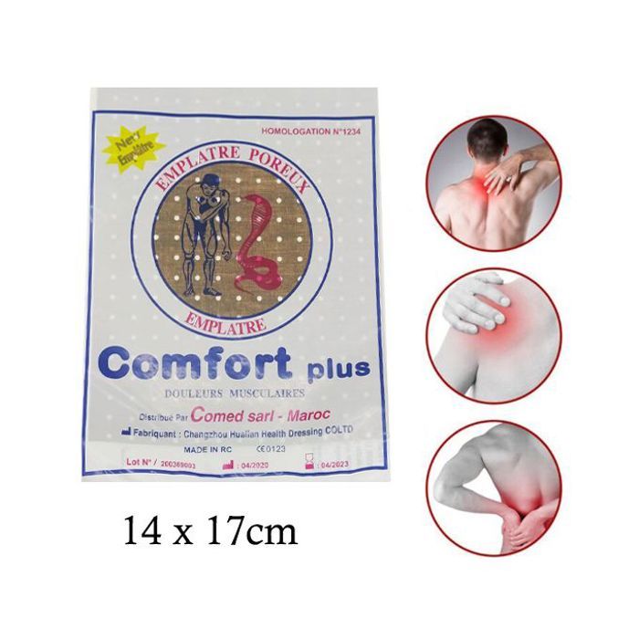 Patchs anti-douleur musculaire et articulaire 14x17cm