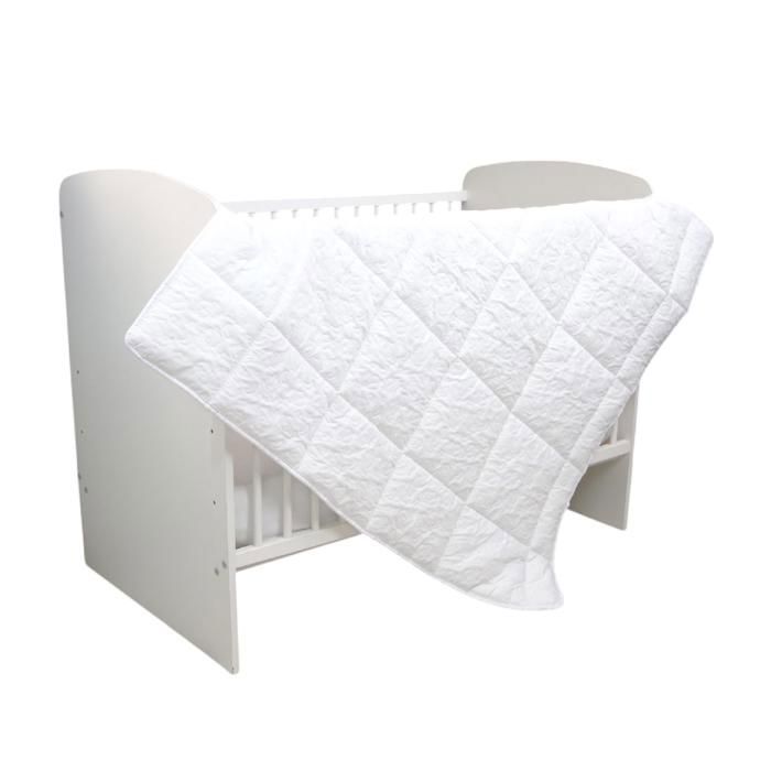 Couette Bébé Blanche Iberia (110x125 cm) - C+++ &  Antiallergique