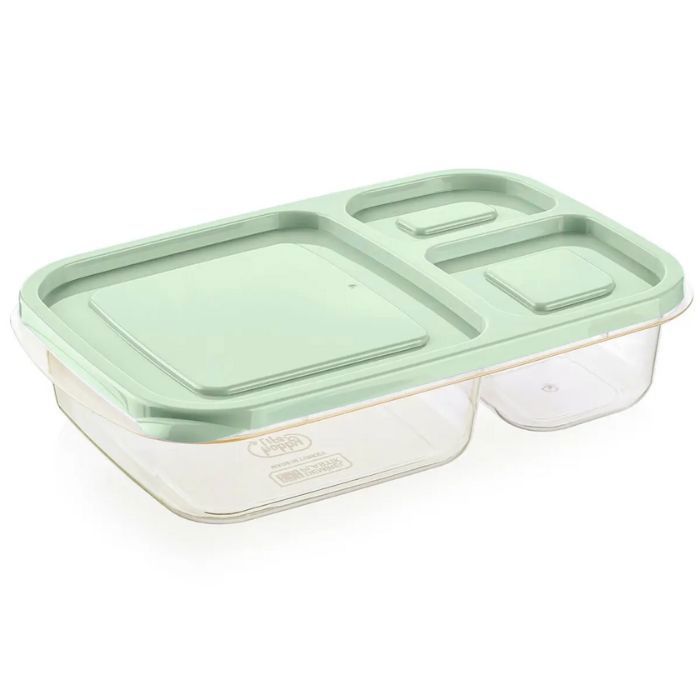 Lunchbox à 3 compartiments - Hobbylife-Vert