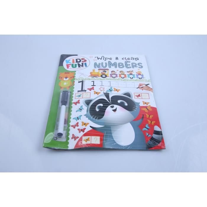 Livre Effaçable - GENERIC - Wipe & Clean - Apprentissage des Chiffres - Pour Enfants - Mixte