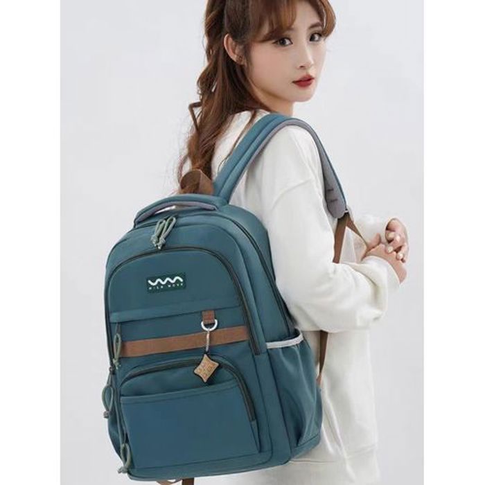 Sac à dos pour PC, cartable d'affaire, sport, voyage, camping, bag scolaire Vert