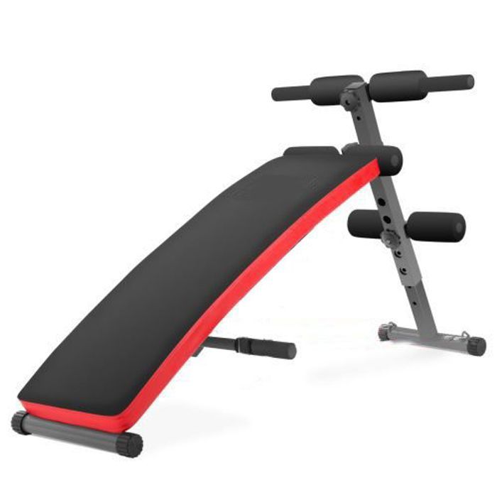 Banc musculation  abdominaux et dorsaux pliable et réglable
