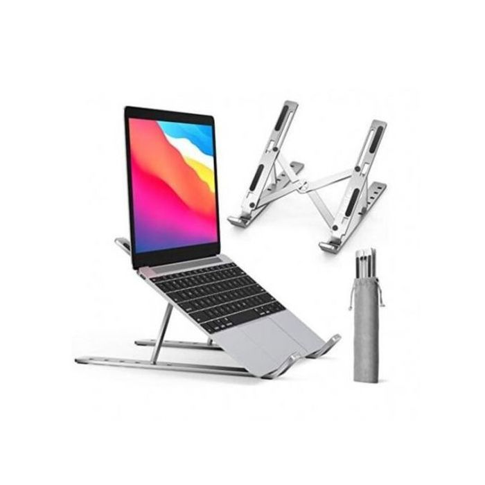 Support pour pc portable en aluminium ajustables en 7 positions multifonction