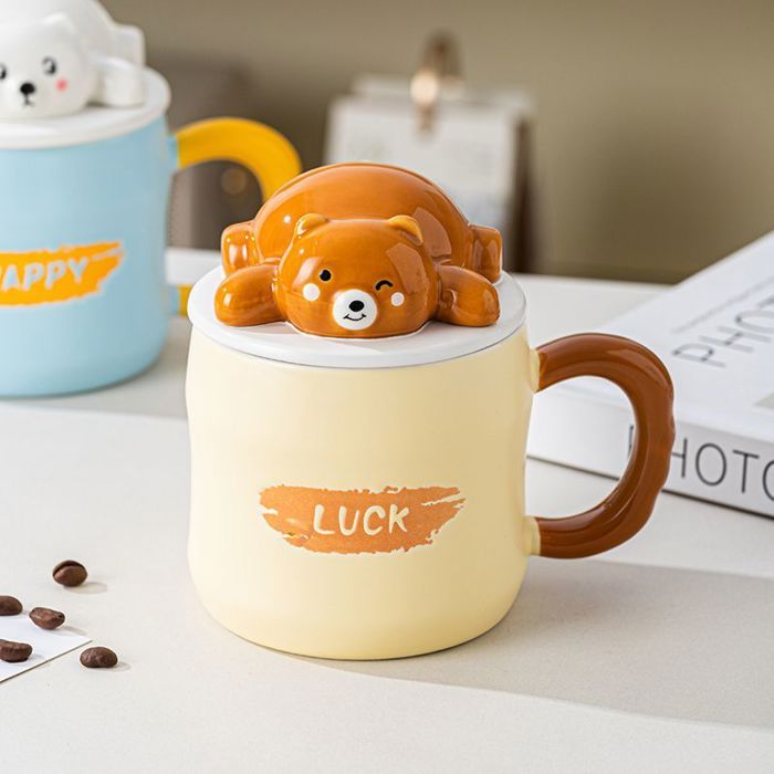 Tasse ours chanceux QY-2067-2