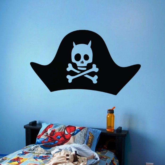 Sticker Chapeau de pirate