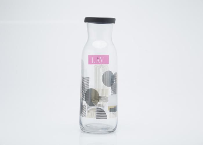 Carafe Fonte 1,210L Lav Décorée
