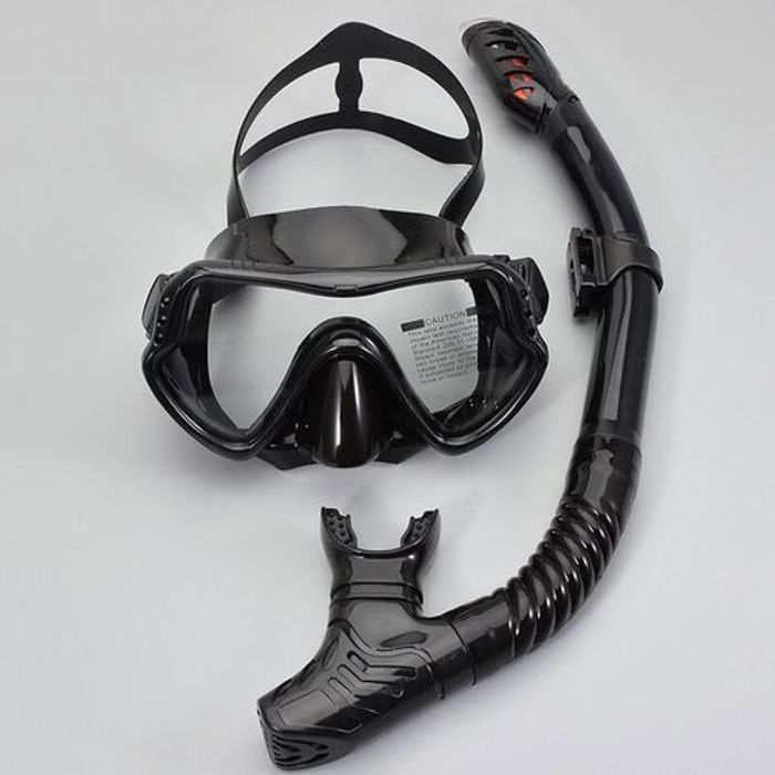 Plongée Miroir Respiration Tube Ensemble pour Hommes et Femmes,